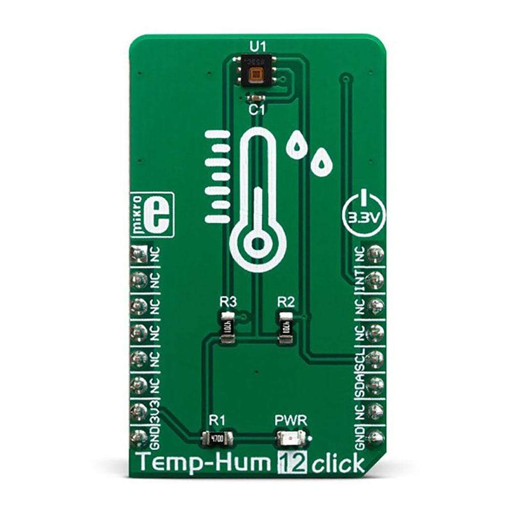 Mikroelektronika d.o.o. MIKROE-3436 Temp&Hum 12 Click Board - The Debug Store UK