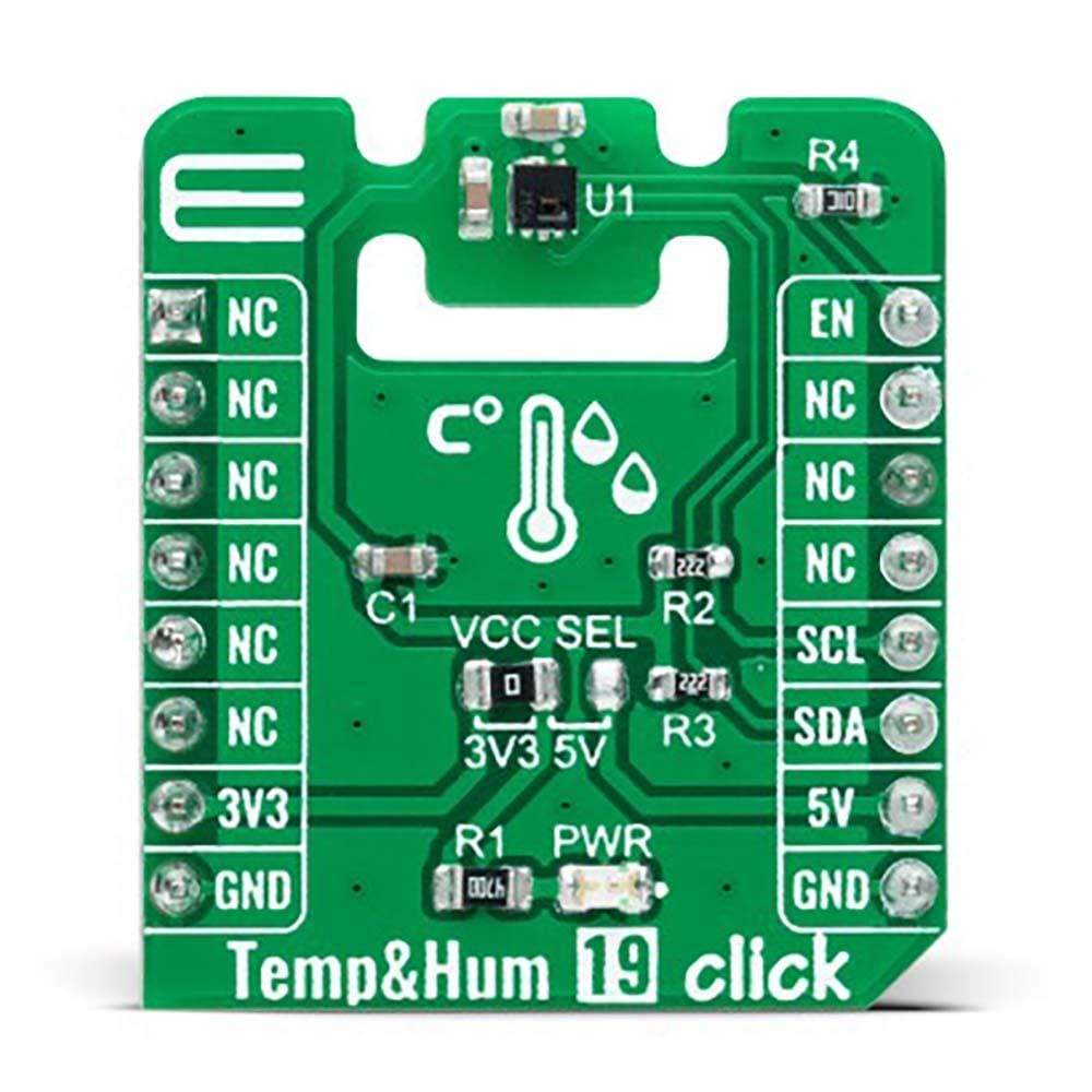 Mikroelektronika d.o.o. MIKROE-4922 Temp&Hum 19 Click Board - The Debug Store UK