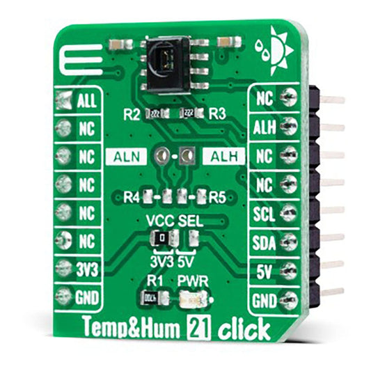 Mikroelektronika d.o.o. MIKROE-5240 Temp&Hum 21 Click Board - The Debug Store UK