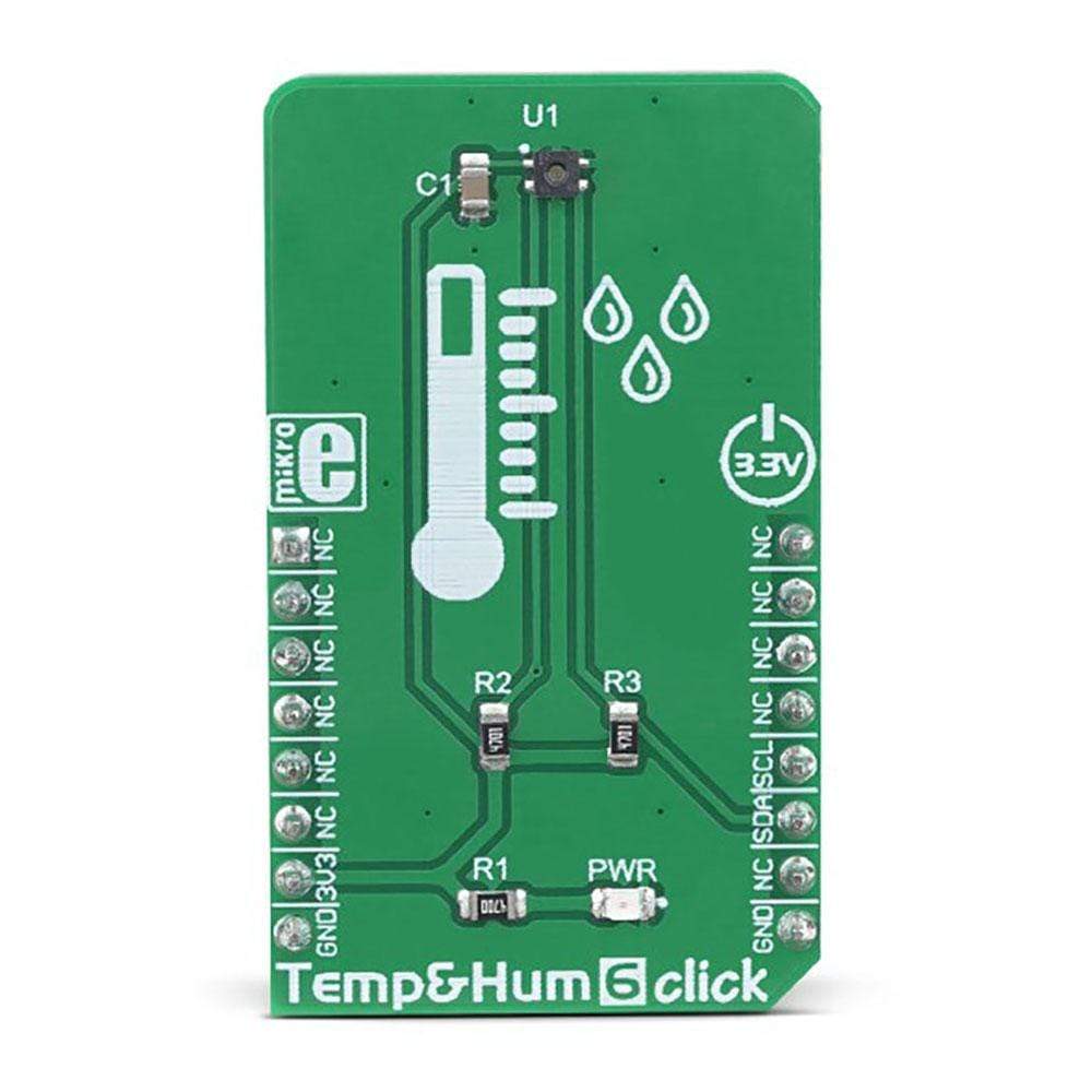 Mikroelektronika d.o.o. MIKROE-3270 Temp&Hum 6 Click Board - The Debug Store UK