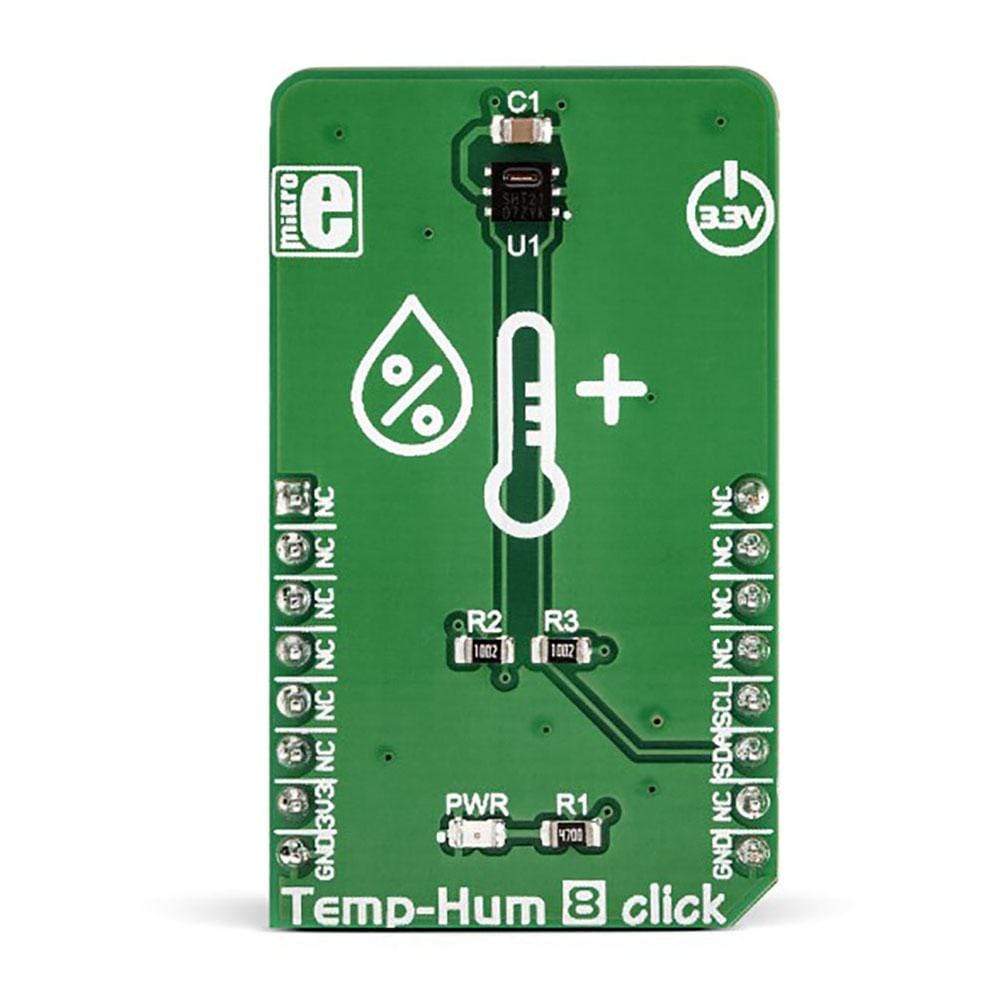 Mikroelektronika d.o.o. MIKROE-3263 Temp&Hum 8 Click Board - The Debug Store UK