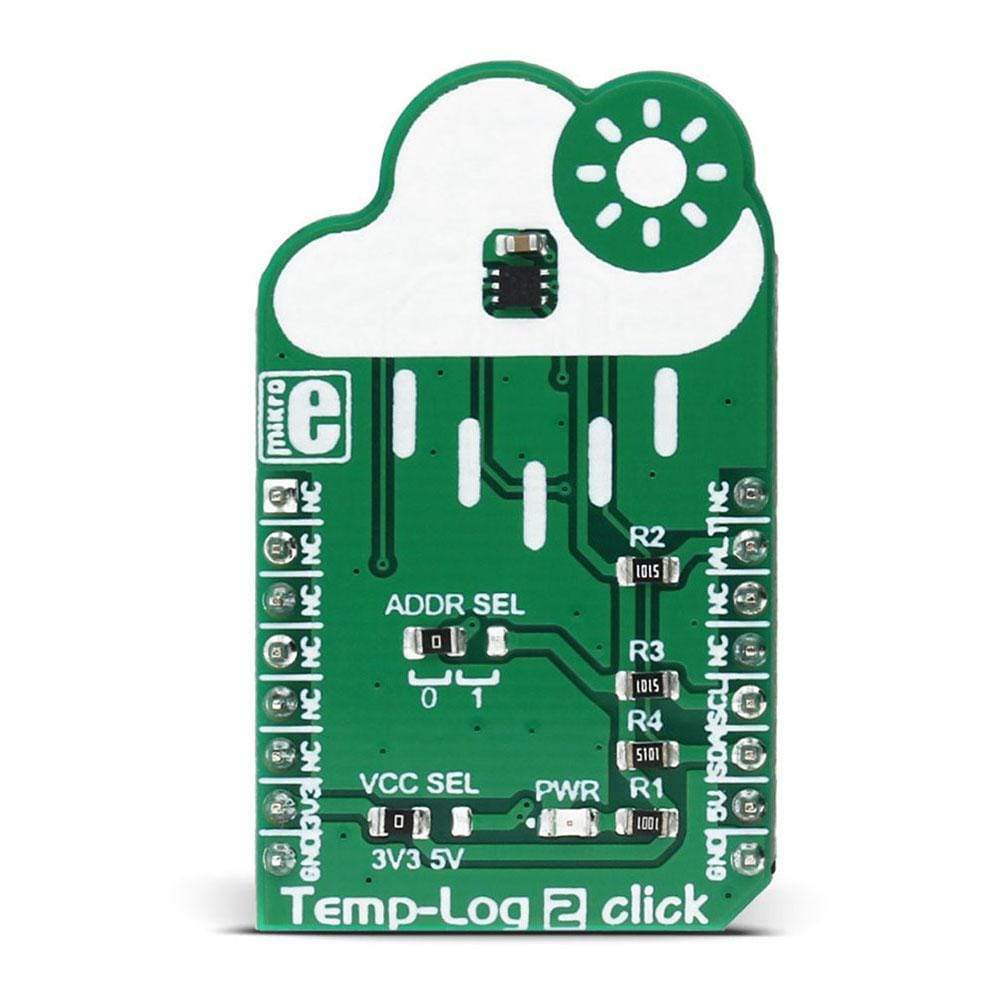 Mikroelektronika d.o.o. MIKROE-3004 Temp-Log 2 Click Board - The Debug Store UK