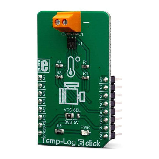 Mikroelektronika d.o.o. MIKROE-3437 Temp-Log 6 Click Board - The Debug Store UK