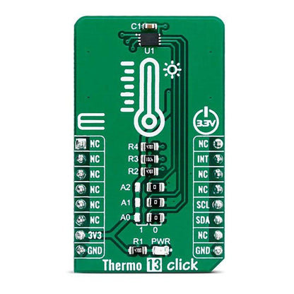 Mikroelektronika d.o.o. MIKROE-3688 Thermo 13 Click Board - The Debug Store UK