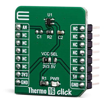 Mikroelektronika d.o.o. MIKROE-3662 Thermo 16 Click Board - The Debug Store UK