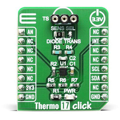 Mikroelektronika d.o.o. MIKROE-3994 Thermo 17 Click Board - The Debug Store UK