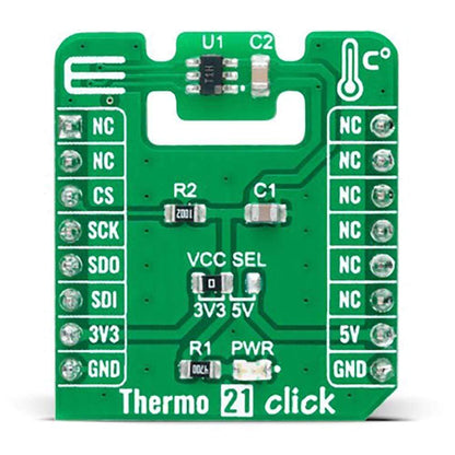 Mikroelektronika d.o.o. MIKROE-4879 Thermo 21 Click Board - The Debug Store UK