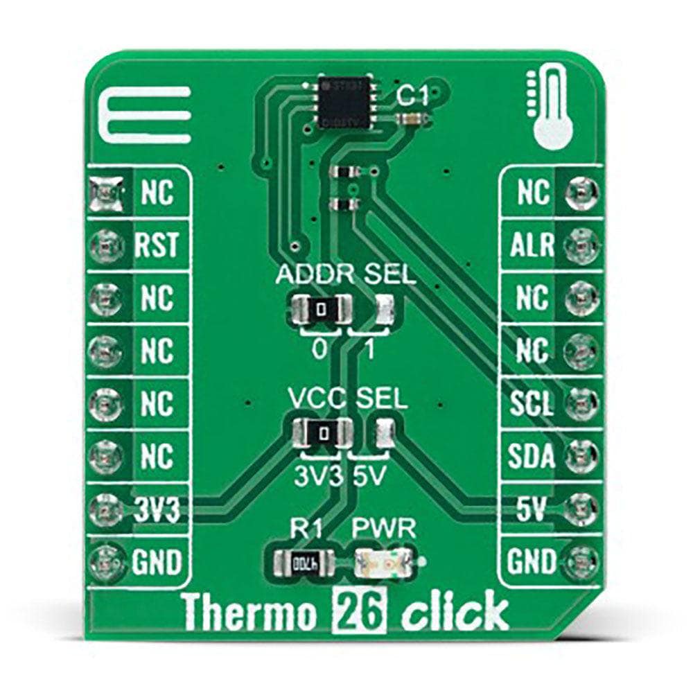 Mikroelektronika d.o.o. MIKROE-5384 Thermo 26 Click Board - The Debug Store UK