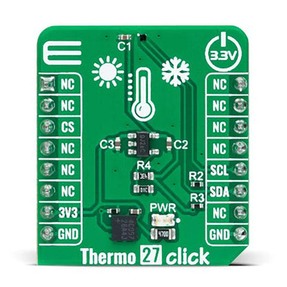 Mikroelektronika d.o.o. MIKROE-5509 Thermo 27 Click Board - The Debug Store UK