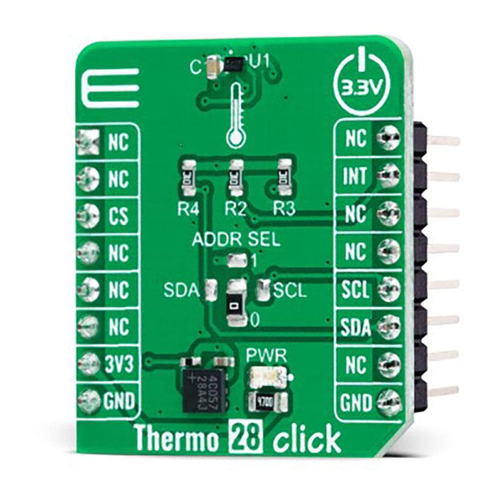 Mikroelektronika d.o.o. MIKROE-5466 Thermo 28 Click Board - The Debug Store UK