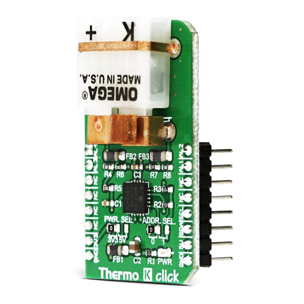 Mikroelektronika d.o.o. MIKROE-2501 Thermo K Click Board - The Debug Store UK