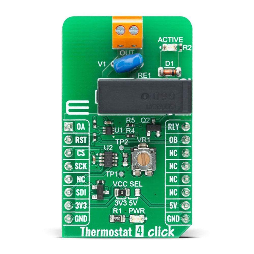Mikroelektronika d.o.o. MIKROE-4194 Thermostat 4 Click Board - The Debug Store UK