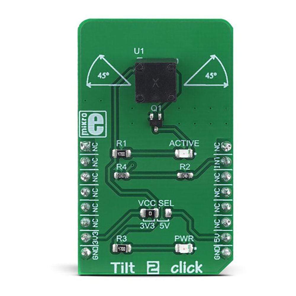 Mikroelektronika d.o.o. MIKROE-1834 Tilt Click Board - The Debug Store UK