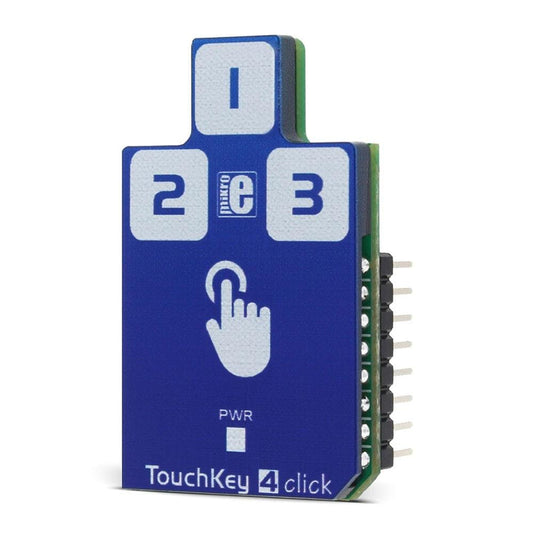 Mikroelektronika d.o.o. MIKROE-2965 TouchKey 4 Click Board - The Debug Store UK