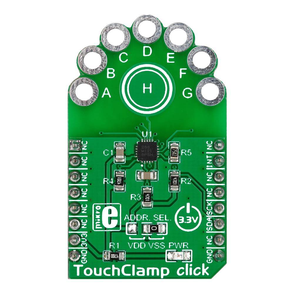 Mikroelektronika d.o.o. MIKROE-2294 TouchClamp Click Board - The Debug Store UK