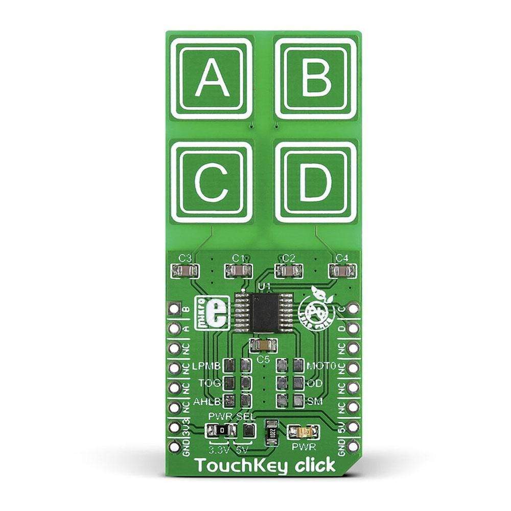 Mikroelektronika d.o.o. MIKROE-1906 TouchKey Click Board - The Debug Store UK