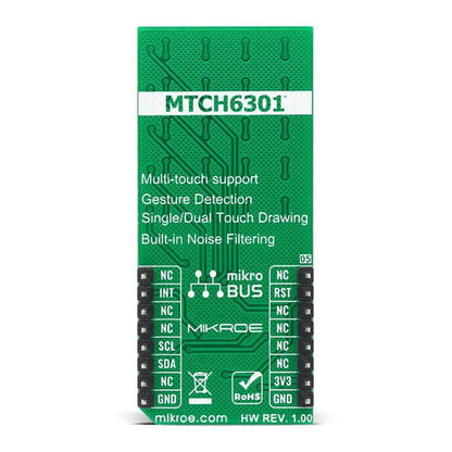 Mikroelektronika d.o.o. MIKROE-4382 TouchPad 3 Click Board - The Debug Store UK