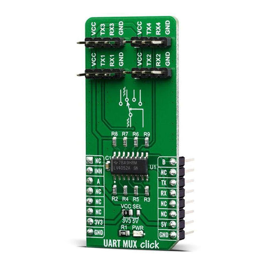 Mikroelektronika d.o.o. MIKROE-3878 UART MUX Click Board - The Debug Store UK