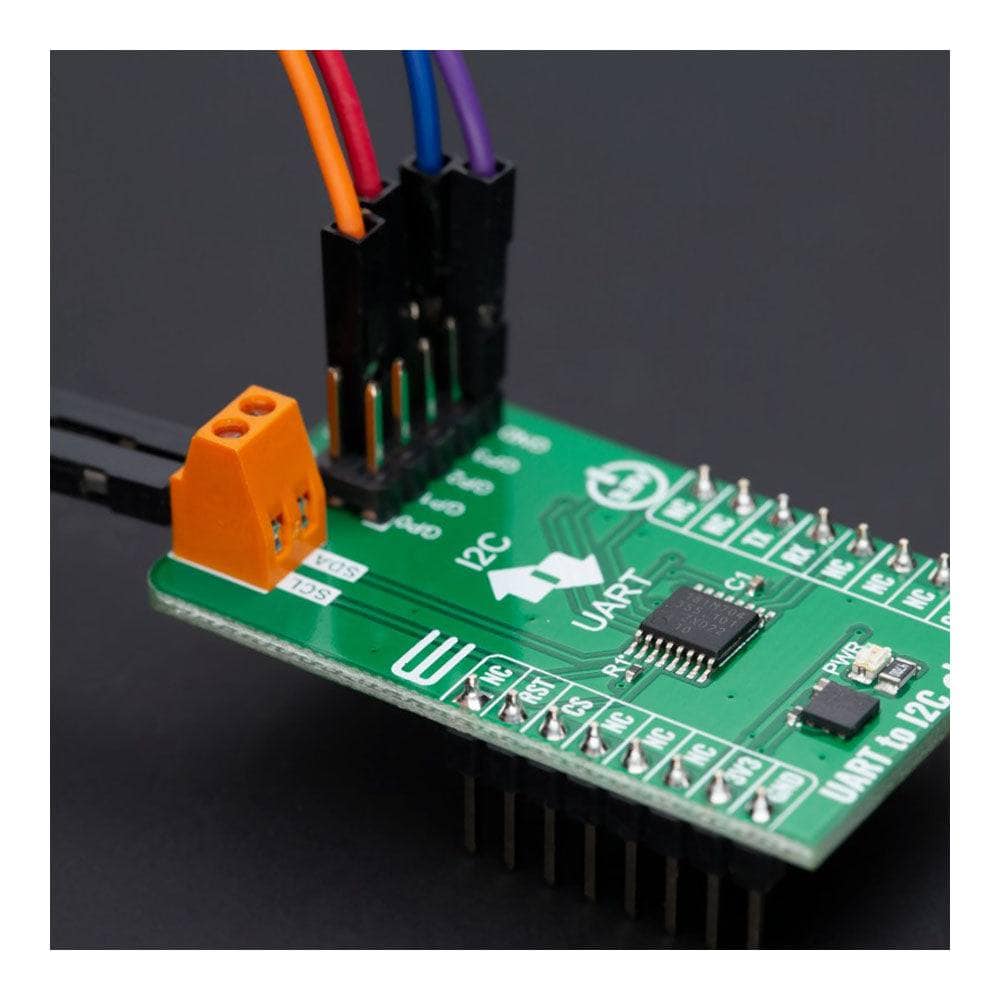 Mikroelektronika d.o.o. MIKROE-5508 UART to I2C Click Board - The Debug Store UK