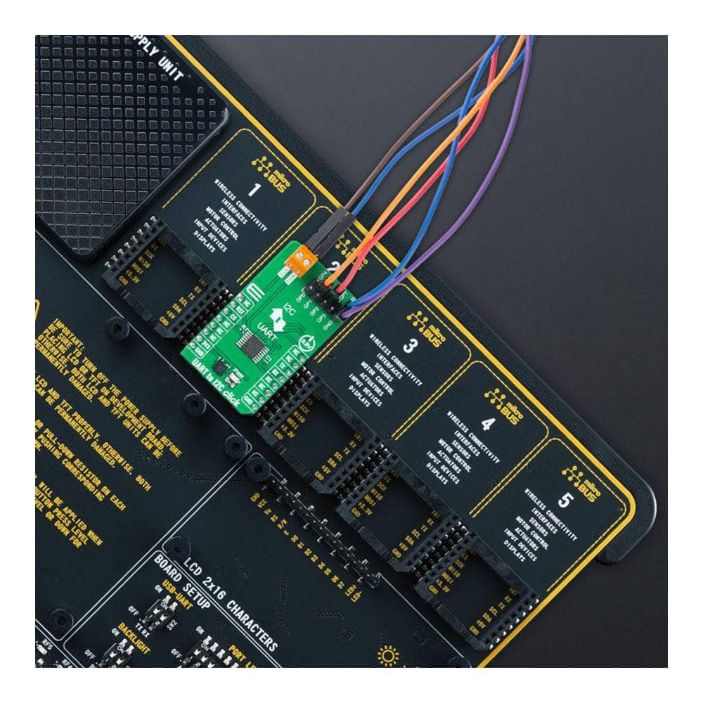 Mikroelektronika d.o.o. MIKROE-5508 UART to I2C Click Board - The Debug Store UK