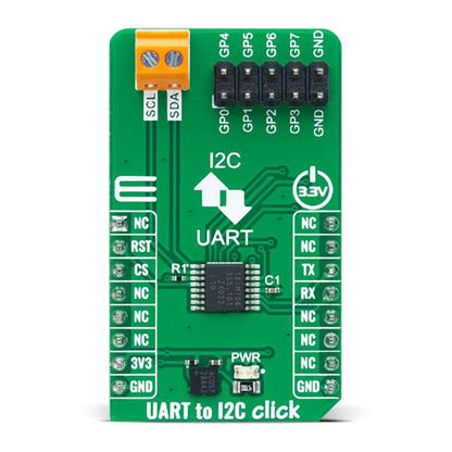 Mikroelektronika d.o.o. MIKROE-5508 UART to I2C Click Board - The Debug Store UK