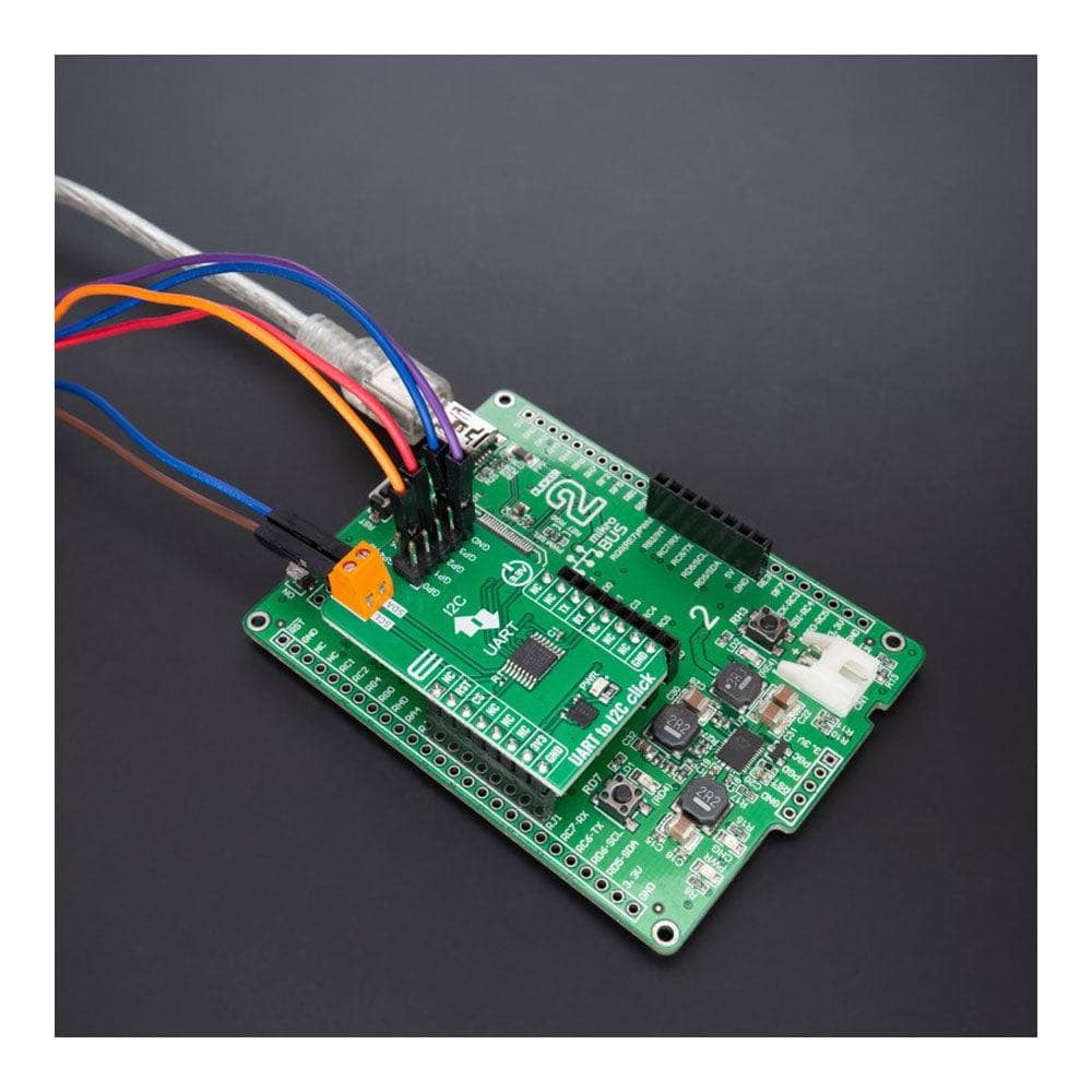 Mikroelektronika d.o.o. MIKROE-5508 UART to I2C Click Board - The Debug Store UK