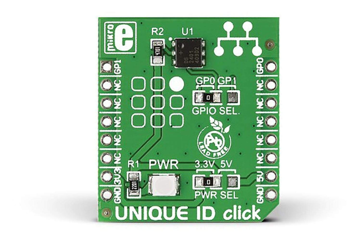 Mikroelektronika d.o.o. MIKROE-1819 Unique ID Click Board - The Debug Store UK