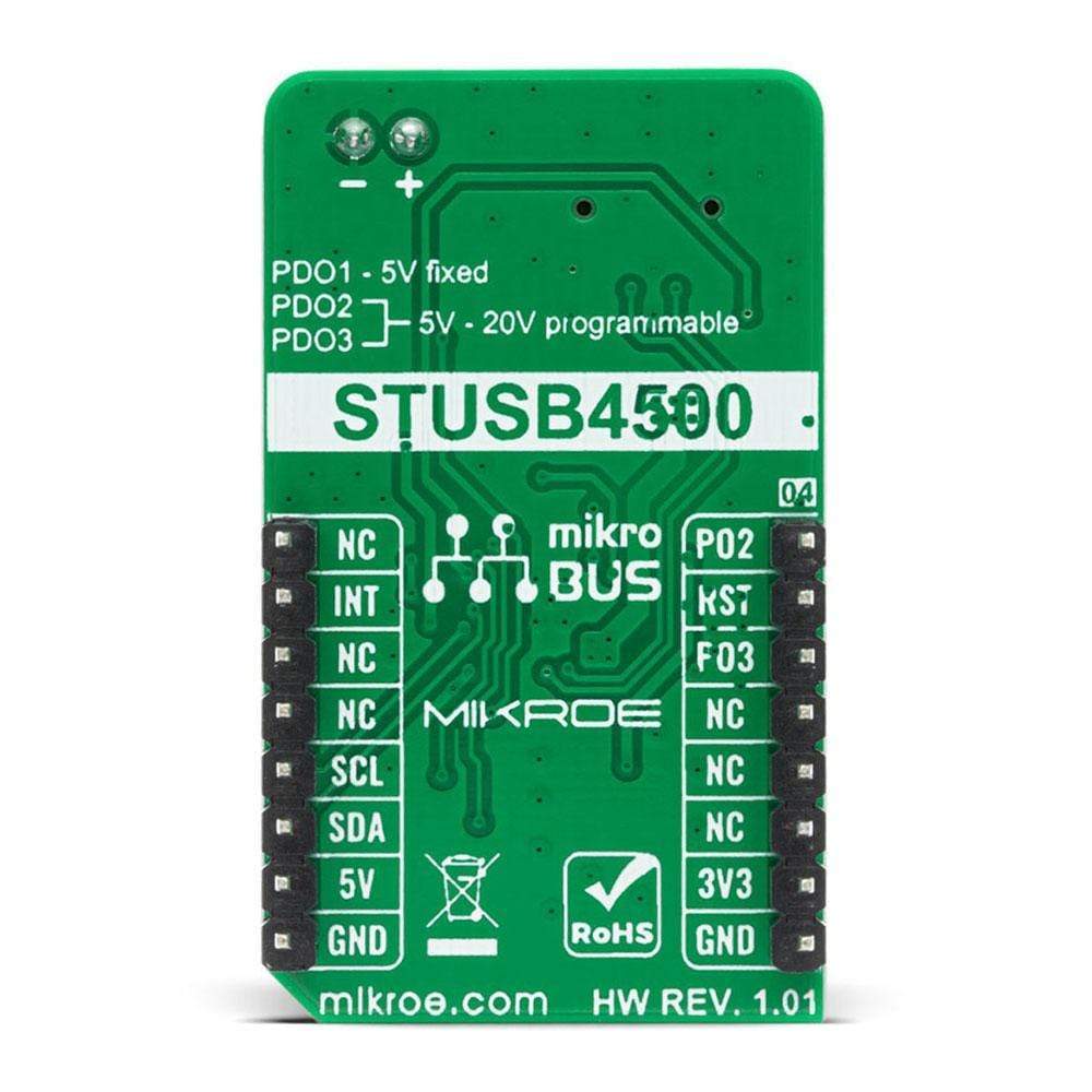 Mikroelektronika d.o.o. MIKROE-4328 USB-C Sink Click Board - The Debug Store UK