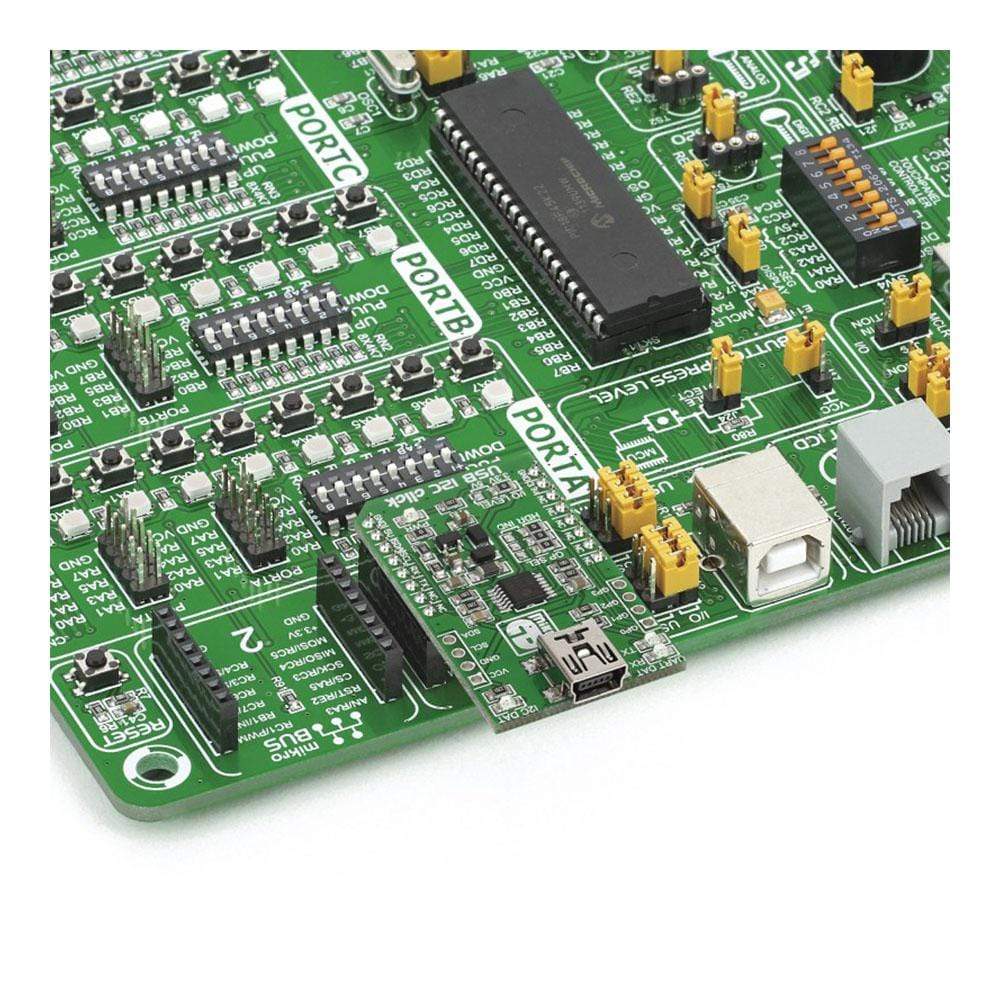 Mikroelektronika d.o.o. MIKROE-1985 USB I2C Click Board - The Debug Store UK