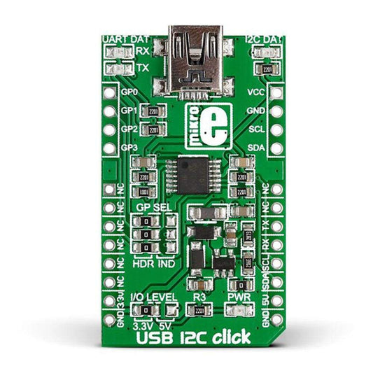 Mikroelektronika d.o.o. MIKROE-1985 USB I2C Click Board - The Debug Store UK