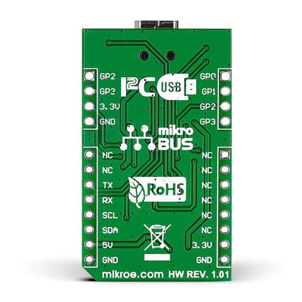 Mikroelektronika d.o.o. MIKROE-1985 USB I2C Click Board - The Debug Store UK