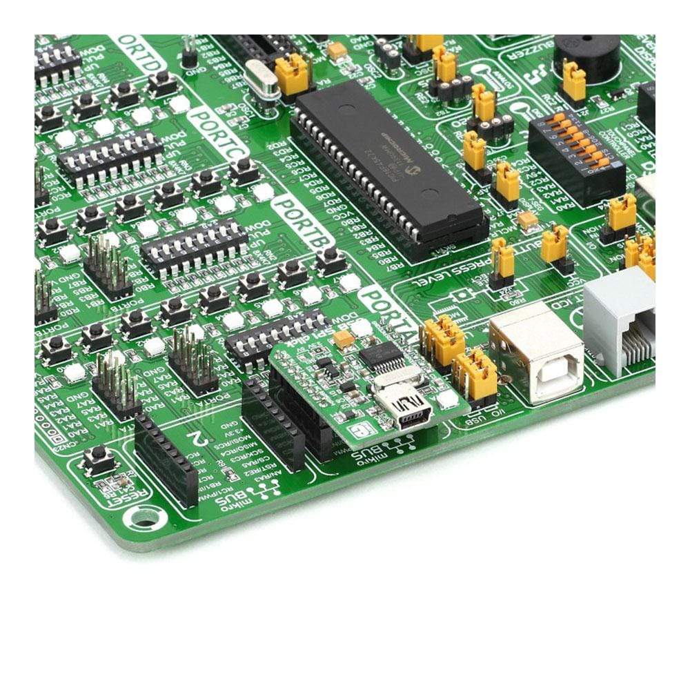 Mikroelektronika d.o.o. MIKROE-1204 USB SPI Click Board - The Debug Store UK