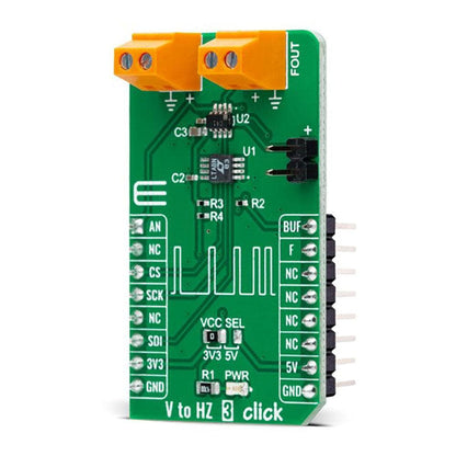 Mikroelektronika d.o.o. MIKROE-5250 V to Hz 3 Click Board - The Debug Store UK