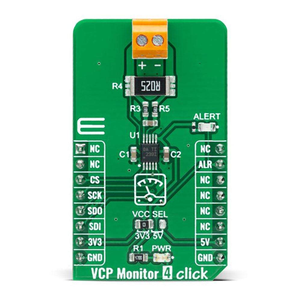 Mikroelektronika d.o.o. MIKROE-4763 VCP Monitor 4 Click Board - The Debug Store UK