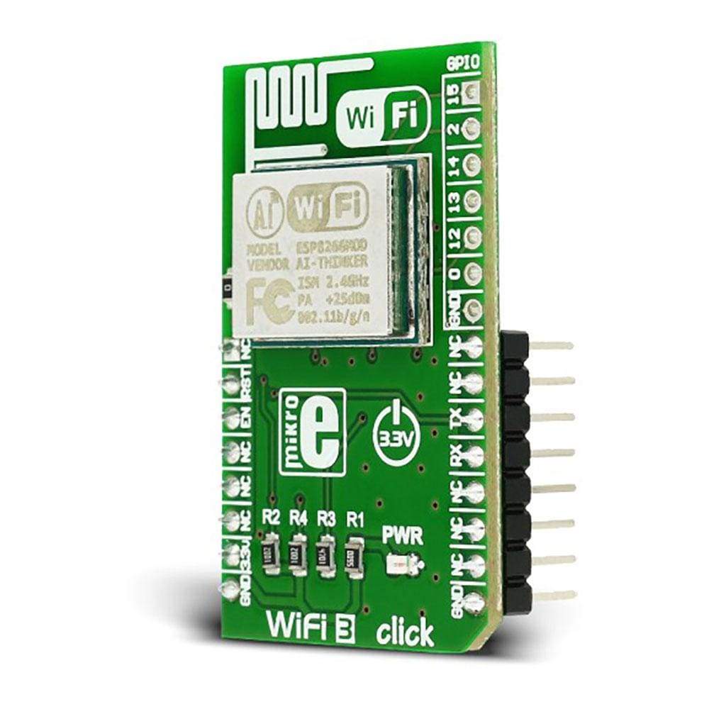 Mikroelektronika d.o.o. MIKROE-1769 WiFi 3 Click Board - The Debug Store UK