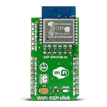 Mikroelektronika d.o.o. MIKROE-2542 WiFi ESP Click Board - The Debug Store UK