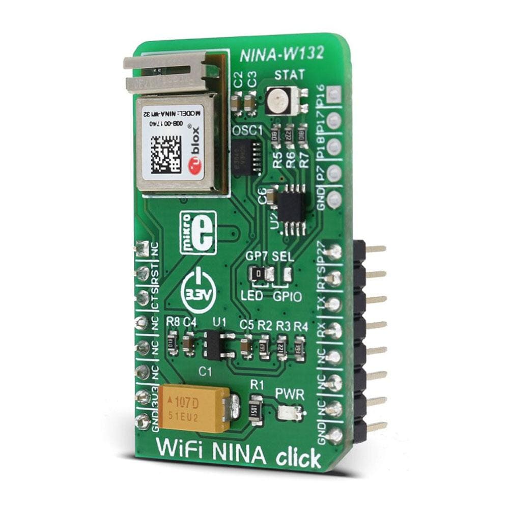 Mikroelektronika d.o.o. MIKROE-2921 WiFi NINA Click Board - The Debug Store UK