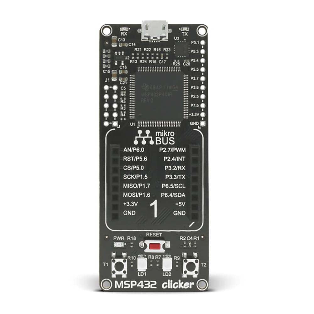 Mikroelektronika d.o.o. MIKROE-2503 Clicker Board for MSP432 - The Debug Store UK