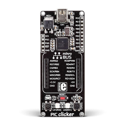 Mikroelektronika d.o.o. MIKROE-1487 PIC Clicker Board - The Debug Store UK