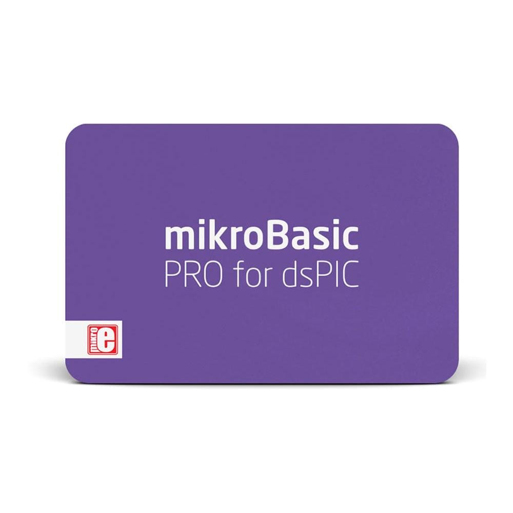 Mikroelektronika d.o.o. Code Licence MIKROE-1951 mikroBasic PRO for dsPIC - The Debug Store UK