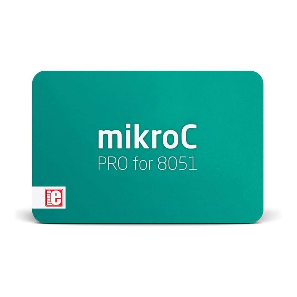 Mikroelektronika d.o.o. Code Licence MIKROE-1457 mikroC PRO for 8051 C Compiler - The Debug Store UK