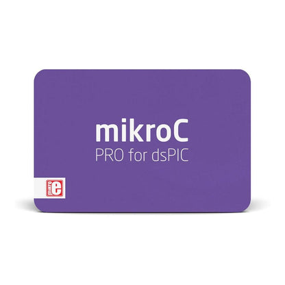 Mikroelektronika d.o.o. Code Licence MIKROE-1949 mikroC PRO for dsPIC C Compiler - The Debug Store UK