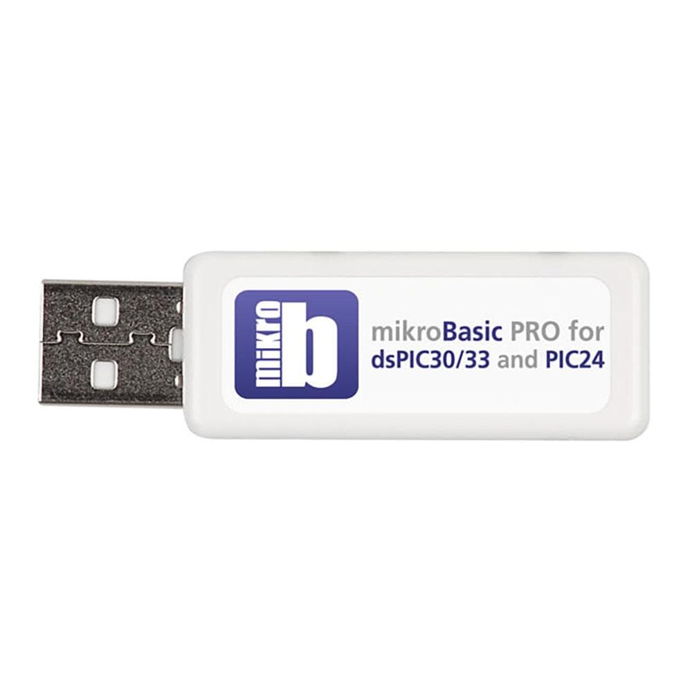 Mikroelektronika d.o.o. USB Dongle MIKROE-724 mikroBasic PRO for dsPIC - The Debug Store UK