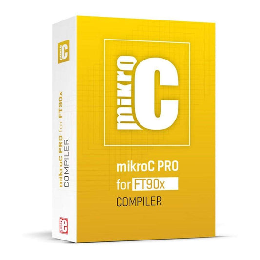 Mikroelektronika d.o.o. mikroC PRO for FT90x C Compiler - The Debug Store UK
