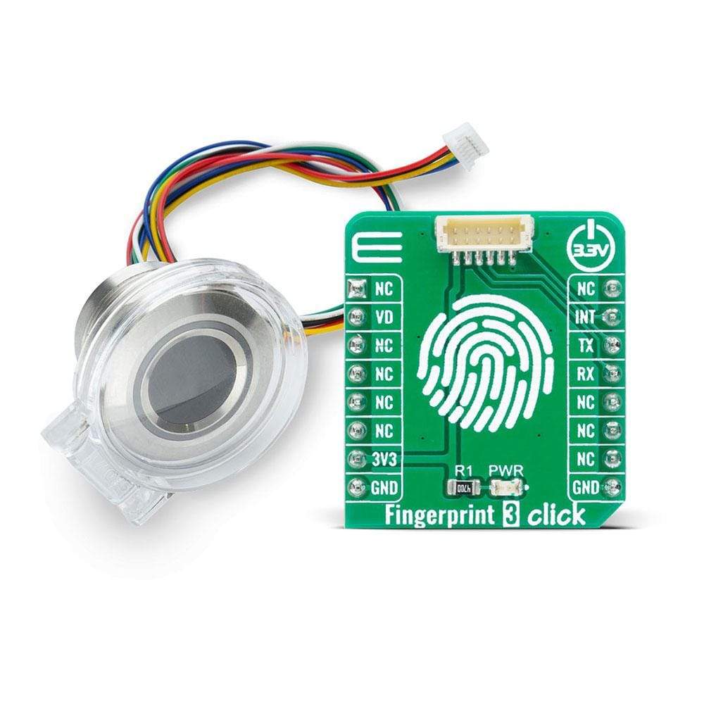 Mikroelektronika d.o.o. MIKROE-4349 Fingerprint 3 Click Bundle - The Debug Store UK