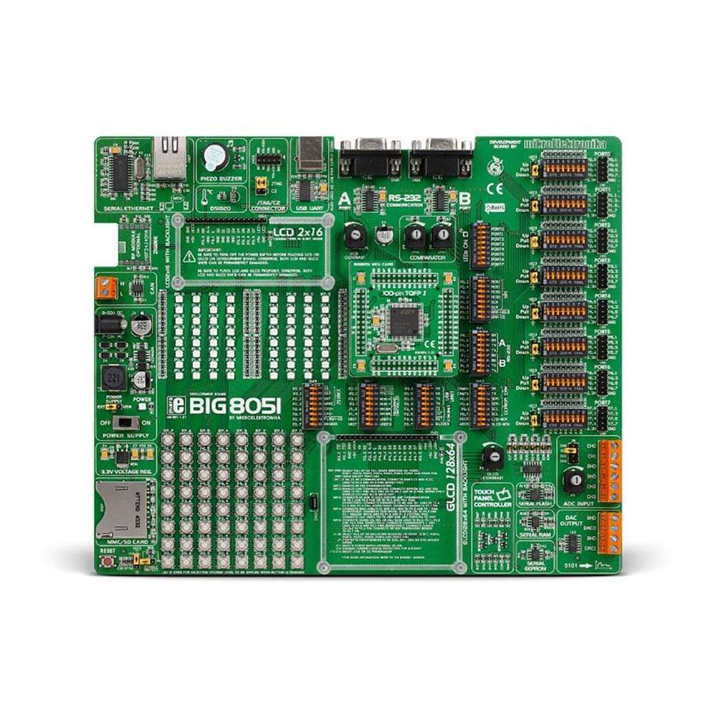 Mikroelektronika d.o.o. MIKROE-598 BIG8051 Development Board - The Debug Store UK