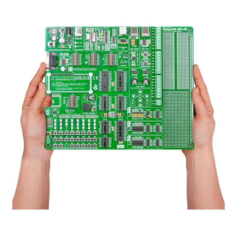 Mikroelektronika d.o.o. MIKROE-510 Easy24-33 v6 Development Board - The Debug Store UK