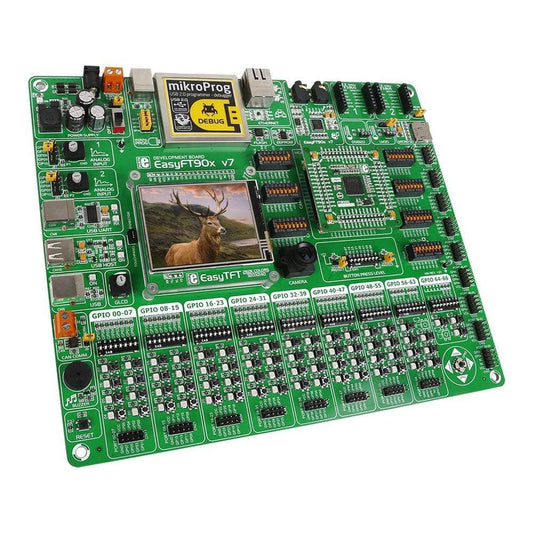 Mikroelektronika d.o.o. MIKROE-1770 EasyFT90x v7 Development Board - The Debug Store UK