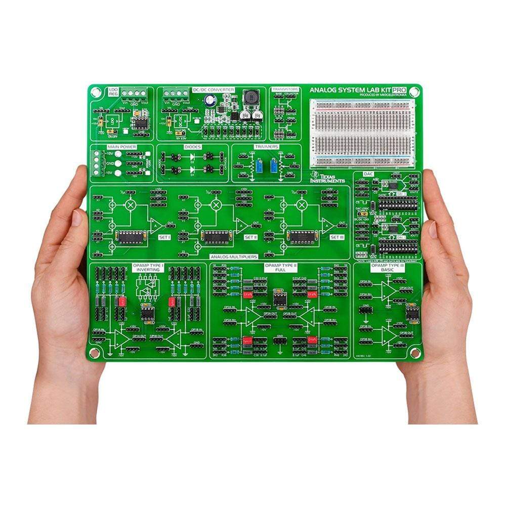 Mikroelektronika d.o.o. MIKROE-957 Analog System Lab Kit PRO - The Debug Store UK