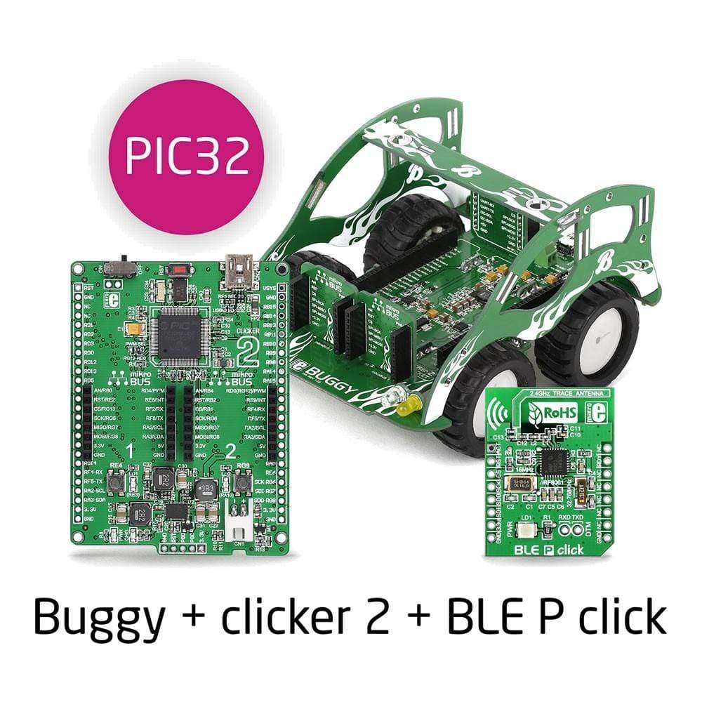Mikroelektronika d.o.o. MIKROE-1828 Buggy for PIC32MX - The Debug Store UK